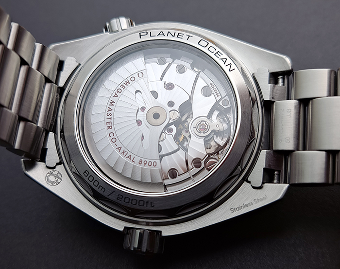 BLUE Omega Seamaster Planet Ocean Co-Axial Wristwatch Ref. 215.30.44.21.03.001